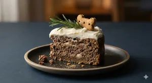 Savory Beef Liver Dog Cake